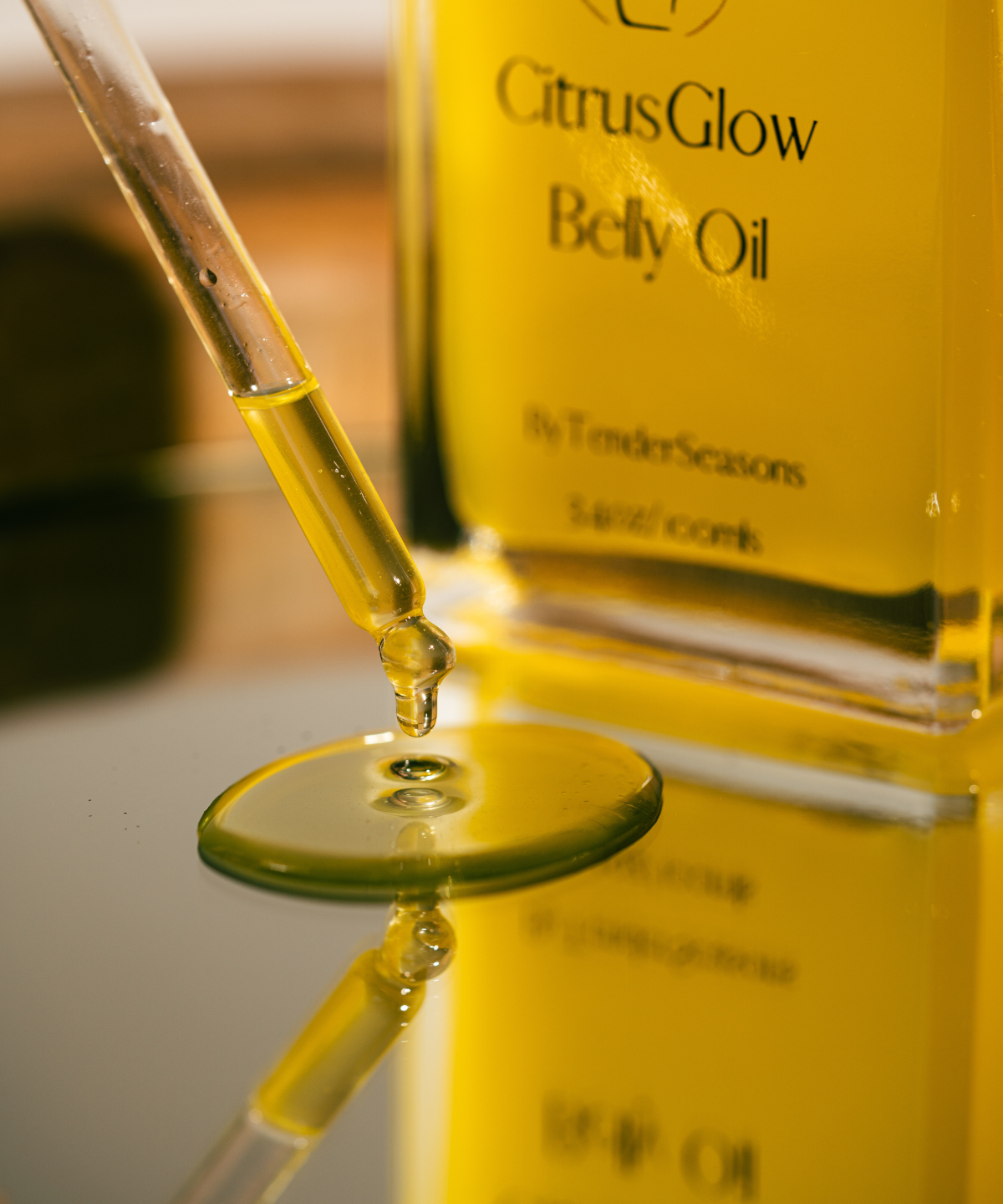 Citrus Glow Belly Oil
