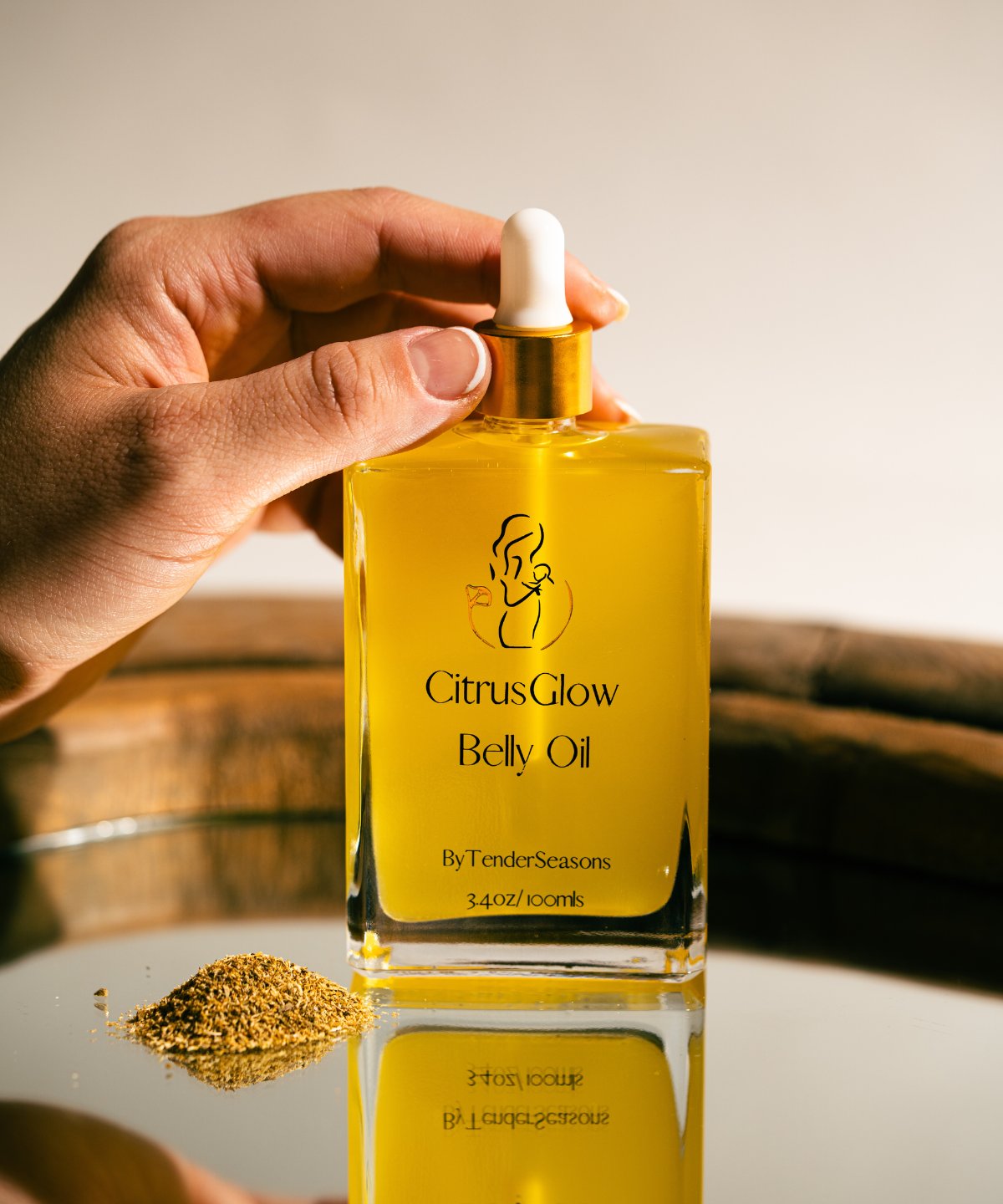Citrus Glow Belly Oil