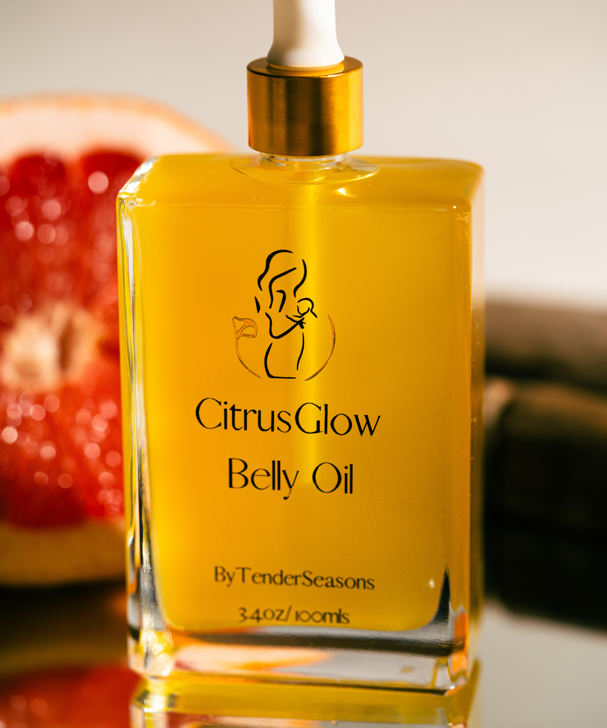 Citrus Glow Belly Oil