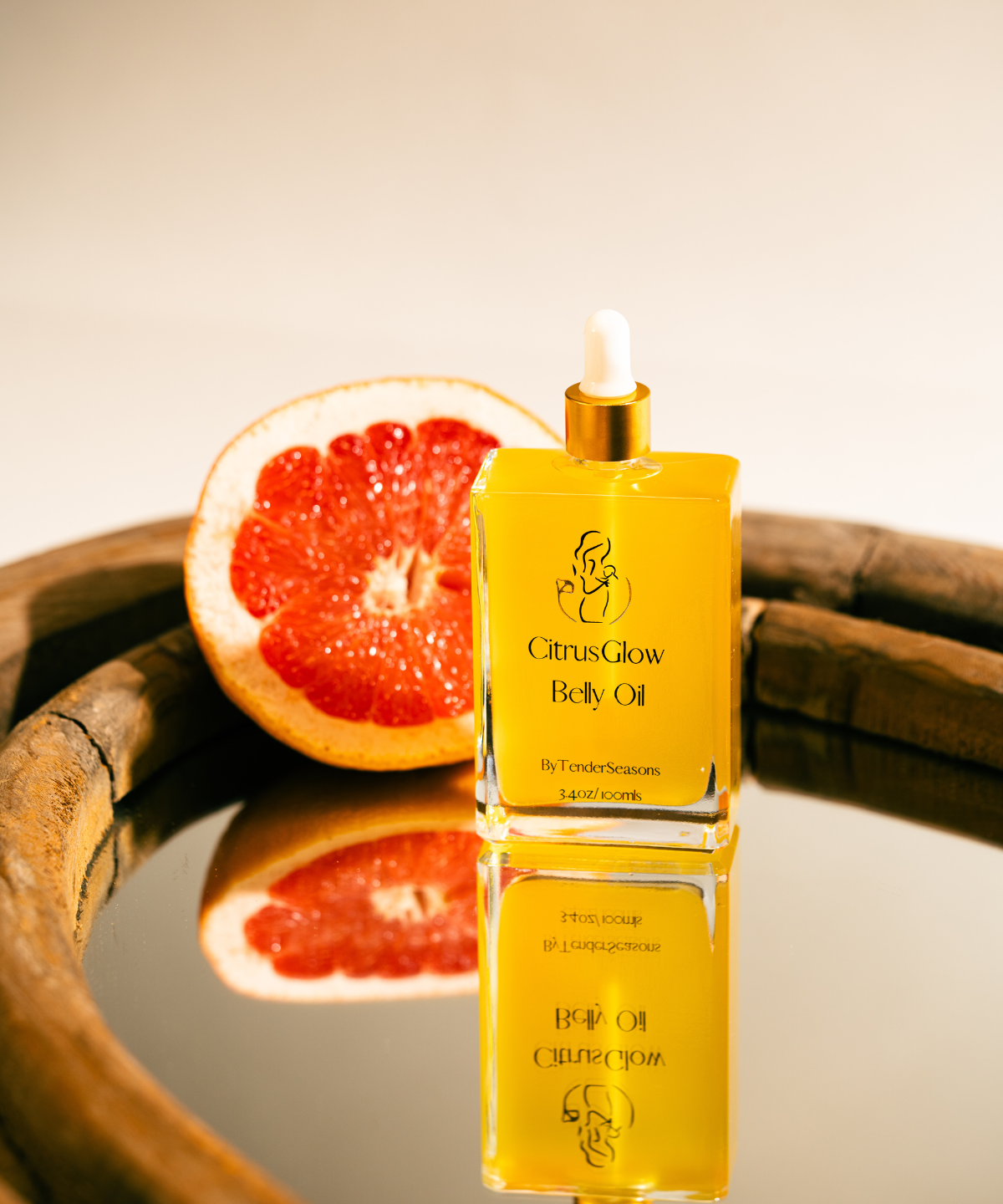 Citrus Glow Belly Oil