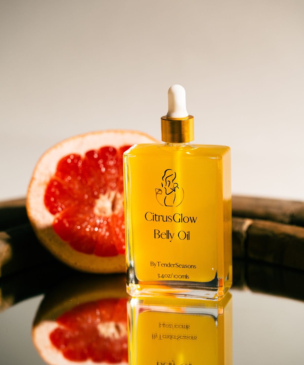 Citrus Glow Belly Oil