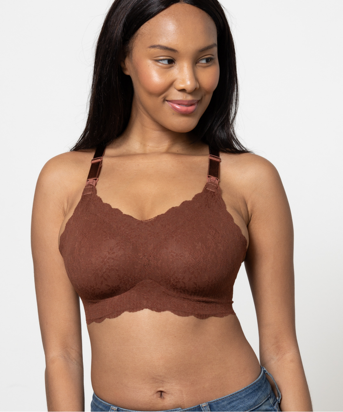 Sienna Sunset Lace Nursing Bra