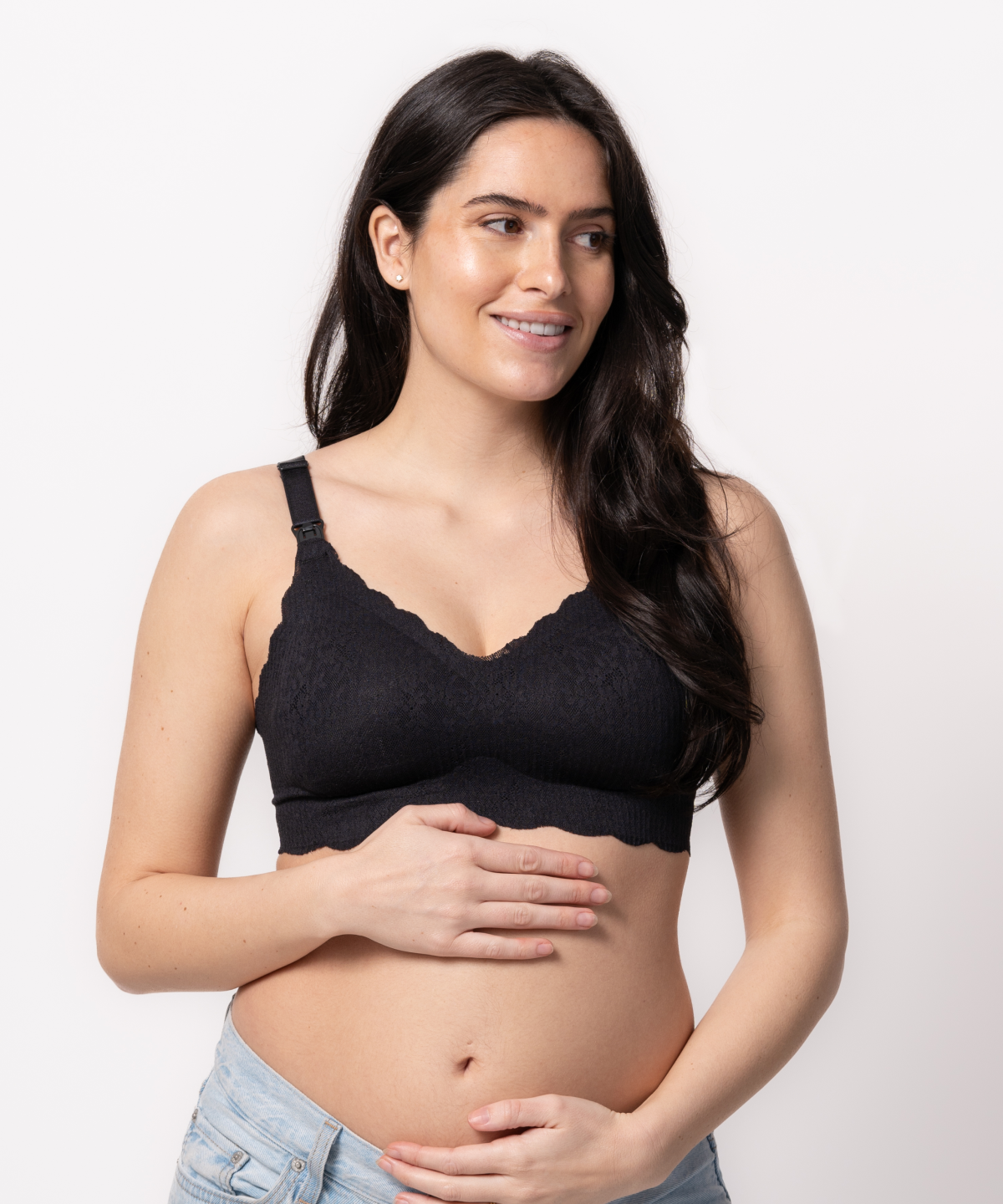 Queenral Nursing Bra Maternity Clothes For Pregnant Women Pregnancy  Maternity Bra Breastfeeding Lactation Maternal Underwear Things Bras – the  best products in the Joom Geek online store